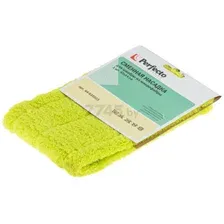 Сменная насадка для швабры PERFECTO LINEA Solid из микрофибры зеленая (44-532023)