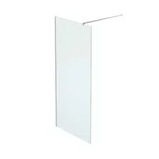 Душевое ограждение BENETTO walk-in 900х2000, прозрачное стекло, профиль хром полированный, BEN-602_SL_C