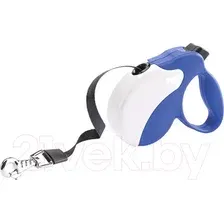 Поводок-рулетка Ferplast Amigo Mini 75702025 (синий/белый)