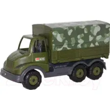 Грузовик Полесье Муромец автомобиль бортовой тентовый военный РБ 49094