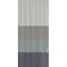 Шторка-занавеска для ванны Perfecto Linea Harmony 36-118118 (волны)