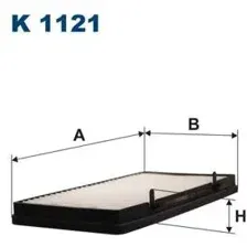 Салонный фильтр Filtron K1121