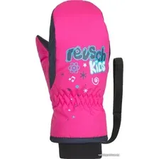Горнолыжные варежки Reusch Kids mitten 4885405 0350 (р-р 0, розовый)