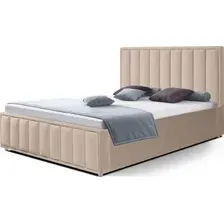 Кровать ФорестДекоГрупп Стелла 2 160x200 с ПМ и бельевым ящиком (Veluta Lux 7)