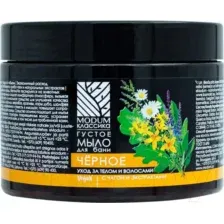 Мыло густое Modum Классика Черное для бани (500г)
