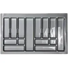 Лоток для столовых приборов AKS Comfort 90x490 (металлик)