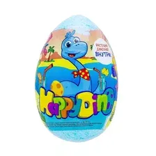 Бомбочка для ванны Лаборатория Катрин Детская Happy Dino с растущим динозавром (130г)