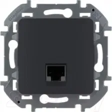 Розетка Legrand Inspiria 673828 (антрацит)