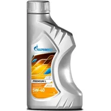 Моторное масло Gazpromneft Premium L 5W-40 1л