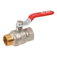 Кран шаровой 3/4" нар.-вн. ручка PN40 AV Engineering