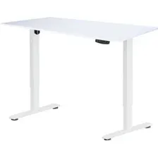 Стол с регулировкой высоты ErgoSmart Electric Desk Light 1200х650х18 мм (альпийский белый/белый)