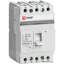 Выключатель автоматический EKF PROxima ВА-99 12550А 3P 25кА mccb99-125-50