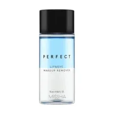 Средство для снятия макияжа с экстрактом ромашки (пробник) Missha/Миша Perfect Lip & Eye Make-Up Remover 15мл
