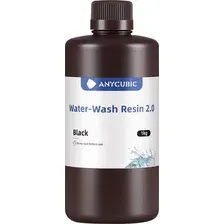 Фотополимерная смола для 3D-принтера Anycubic Water Wash Resin 2.0 SSX2BK-101A (1кг, черный)