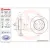 Тормозной диск Brembo 08762711