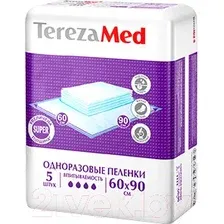 Пеленки TerezaMed Впитывающие Super 60x90 (5 шт)