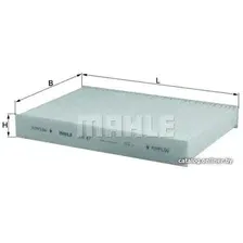Салонный фильтр Mahle Knecht LA87
