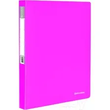 Папка для бумаг Brauberg Neon / 227454 (розовый)