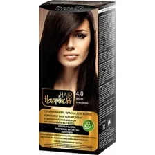 Крем-краска для волос Белита-М Hair Happiness стойкая тон № 4.0 (шатен)