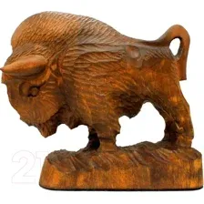 Статуэтка Брестская Фабрика Сувениров Зубр bison150_bn (коричневый)