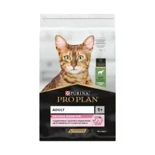Корм Purina Pro Plan для взрослых кошек с чувствительным пищеварением или особым предпочтением в еде, с высоким содержанием ягненка, 10 кг