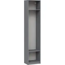 Шкаф-пенал Mio Tesoro Макс 50x36x233 2.06.07.220.4 (серый)