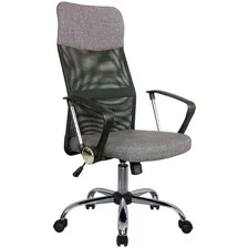 офисное компьютерное кресло Riva Chair 8074 F, серый