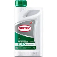 Антифриз Sintec Euro G11 40 / 990553 (1кг, зеленый)