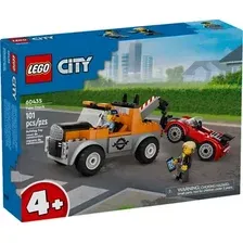 Конструктор LEGO City 60435 Эвакуатор и спортивный автомобиль