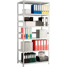 Стеллаж офисный ПРАКТИК MS 150KD металлический 75x40х145 см