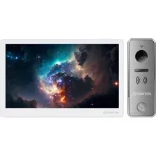 Видеодомофон Tantos Stark HD SE Tuya + iPanel 2 HD (белый/металл)