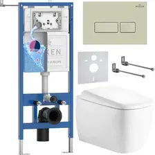Инсталляция с унитазом подвесным Roxen StounFix Dual Fresh 968504