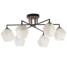 Люстра Aitin-Pro НПБ 02-6x60-101 / N4232/6 (черный/золото)