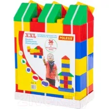 Конструктор Полесье Строительный XXL / 68026 (36эл)
