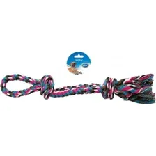 Игрушка для собак Duvo Plus с ручкой и узлом 4705029/DV