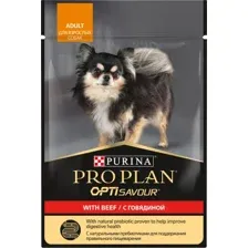 Пресервы Pro Plan Adult с говядиной в соусе 85 г