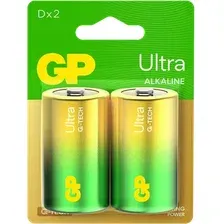 Батарейка GP Ultra Alkaline D 2 шт.