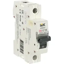 Выключатель автоматический IEK AR-M06N-1-C010