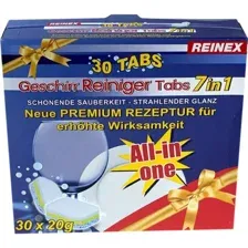 Таблетки для посудомоечной машины Reinex 7 в 1, 30 шт