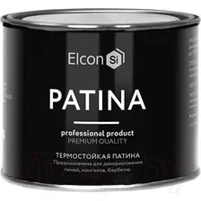 Краска Elcon Patina термостойкая до 700C (200г, красная медь)