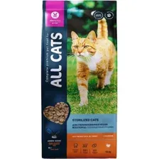 All Cats для стерилизованных кошек (Индейка) 13 кг