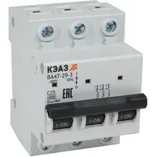 Выключатель автоматический КЭАЗ 4.5кА ВА47-29-3C32-УХЛ3 318291