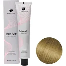 Крем-краска Adricoco Miss Adri 9.018 (100мл, очень светлый блонд прозрачный лакричный)
