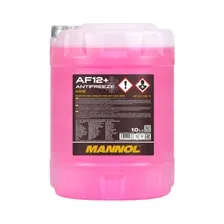 Антифриз G12+ красный MANNOL AF12+ Longlife 10 л (98844)