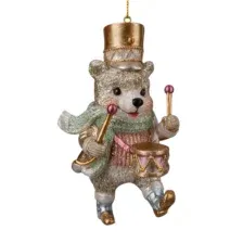 Елочная игрушка Erich Krause Decor. Мишка с барабаном / 64486
