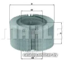Воздушный фильтр Mahle Knecht LX578