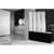 Стеклянная шторка для ванны Cerutti Spa Bouna 130x140