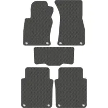 Комплект ковриков для авто Alicosta Audi A8 Long (седан / D3) 2002 - 2009 (серый)