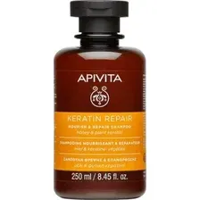 Шампунь для волос Apivita Keratin Nourish & Repair с медом и кератином (250мл)