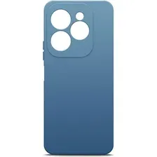 Чехол для телефона BoraSCO Silicone Case для Infinix Hot 40i/Smart 8/8 Plus/8 Pro 72661 (синий)